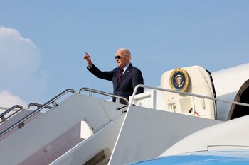 Biden viajará este domingo (REUTERS/Kevin