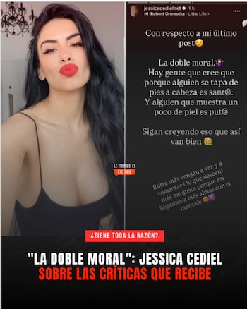La respuesta de Jessica Cediel