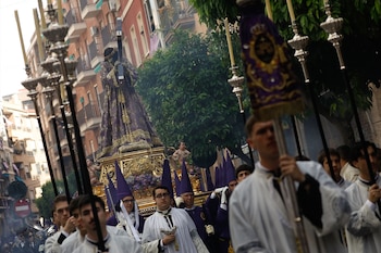 Procesión Nuestro Padre Jesús Nazareno Los Salzillos Viernes Santo 2025.