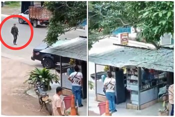 Pobladores denuncian patrullaje de disidentes