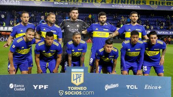 La formación de Boca ante
