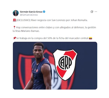 River negocia por Romaña