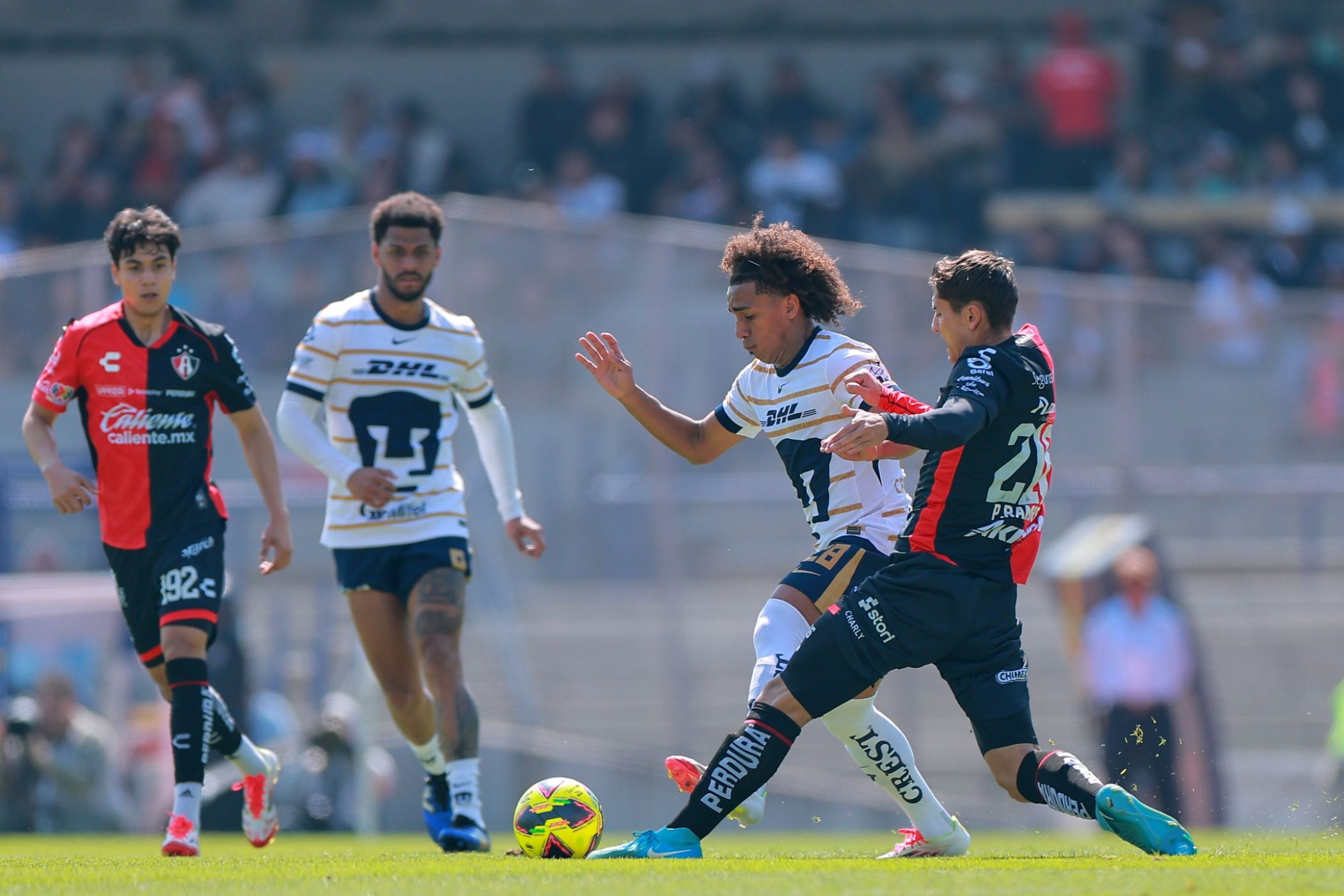 Así fue el debut de Adalberto Carrasquilla con Pumas (cortesía Pumas)