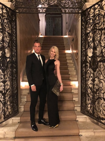 La pareja, siempre alineada también en la estética