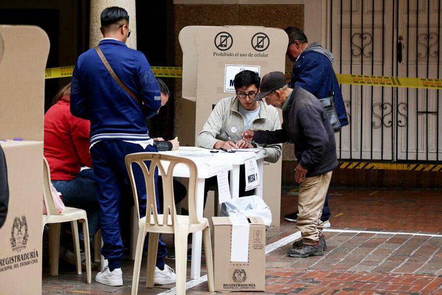 El electorado tiende a apoyar al ganador de la primera vuelta en la segunda vuelta - crédito Lina Gasca/Colprensa