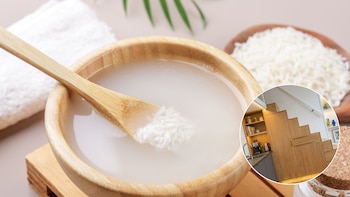 Para qué sirve aplicar agua de arroz en los muebles de la casa