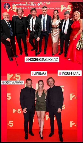 Facundo Arana compartiendo momentos con