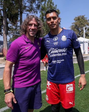 Los jugadores de Chivas aprovecharon
