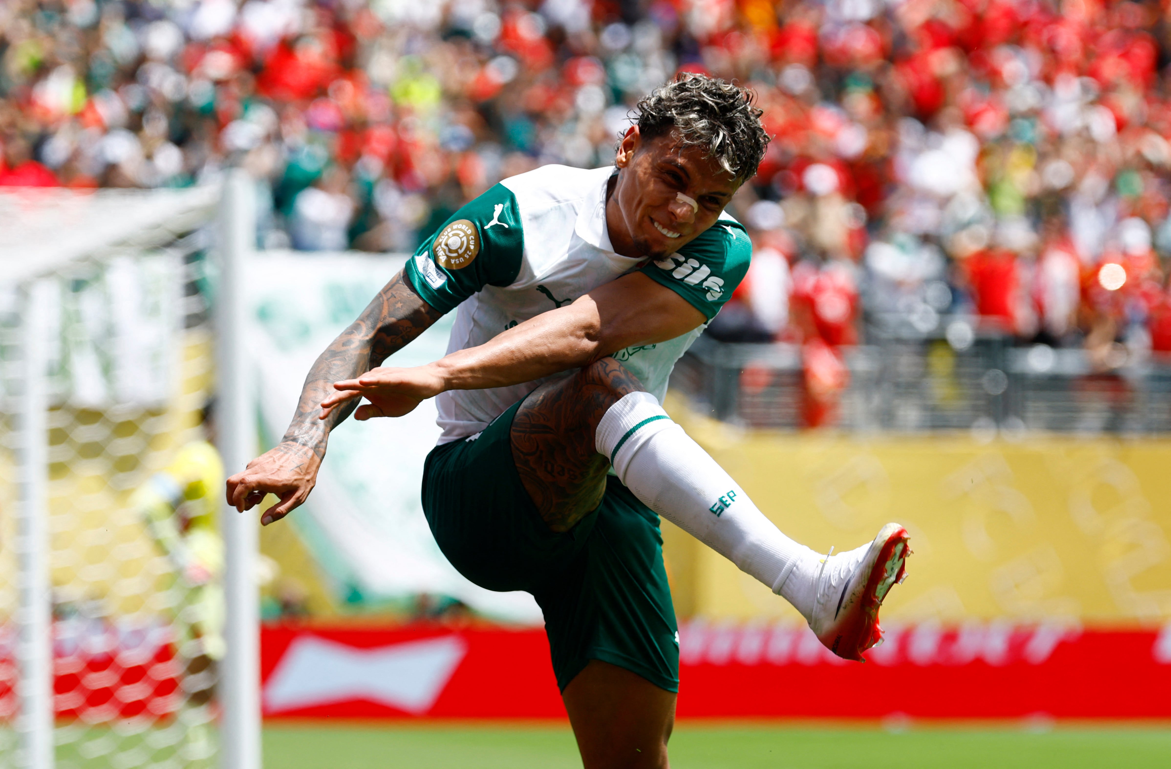 Richard Ríos ha destacado con el Palmeiras en el Mundial de Clubes, que le serviría para dar el salto al fútbol europeo - crédito Susana Vera/Ali REUTERS