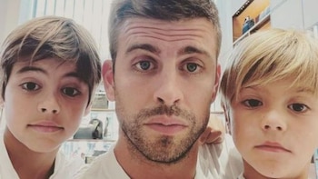 Sasha, el hijo de Piqué