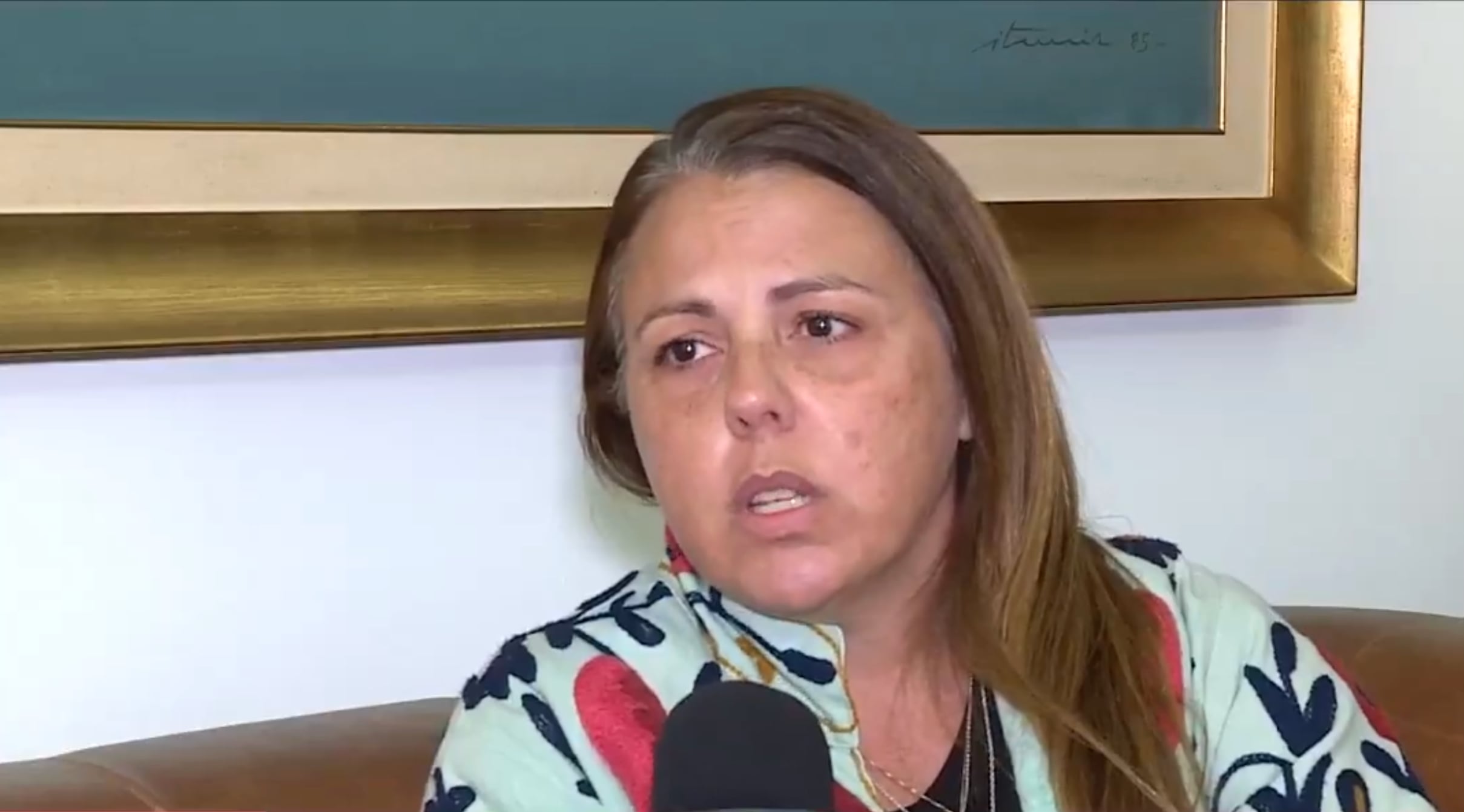 Bibiana Carreño denuncia que su bebé de 13 meses murió por una mala praxis en Uruguay (captura Telemundo/Canal 12)