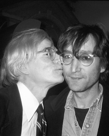 Andy Warhol fotografió a John Lennon