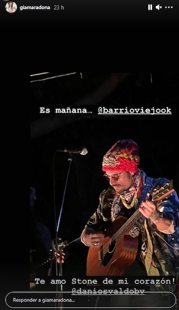 Giannina Maradona y Daniel Osvaldo