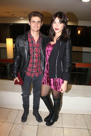 Agustina Agazzani junto a Gastón