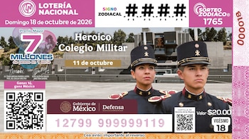 Lotería Nacional.