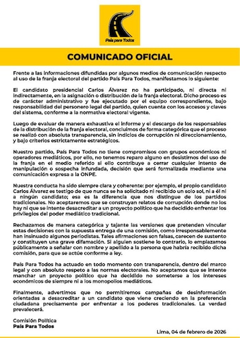 Foto: País para Todos /