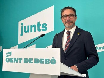 El portavoz de Junts, Josep