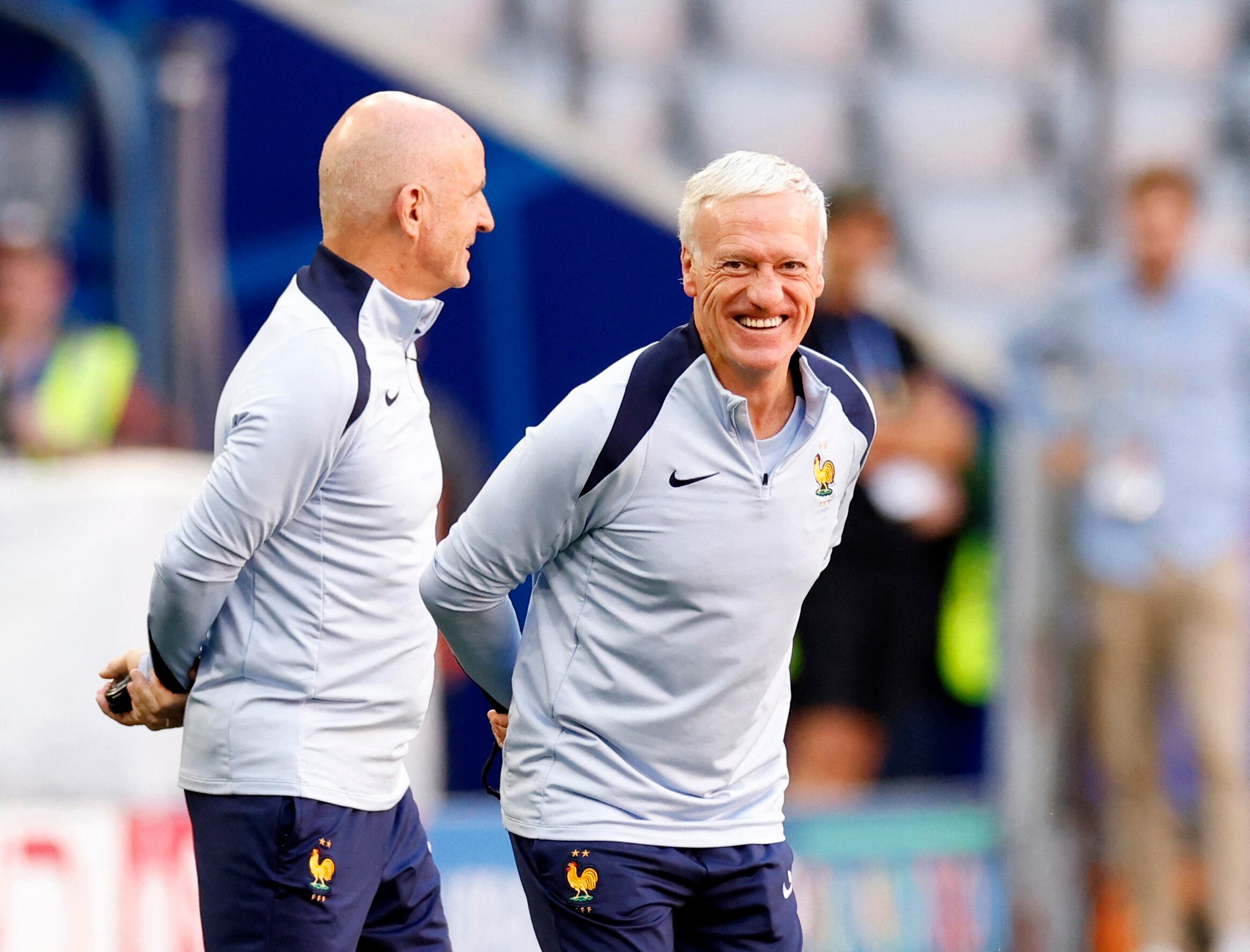 Didier Deschamps se prepara para enfrentar a España (REUTERS/Michaela Stache)