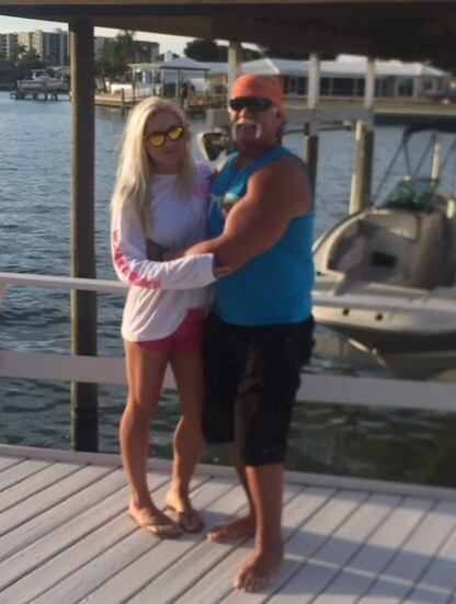 Hulk Hogan y su hija nunca pelearon fuerte y entre ellos sólo hubo amor (Foto: Instagram/ @mizzhogan)