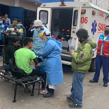 Incendio en Gamarra: así se