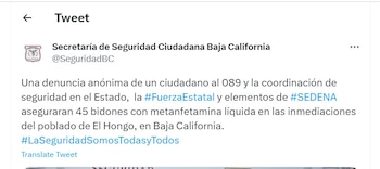 Los hechos fueron dados a