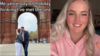 La joven de 22 años