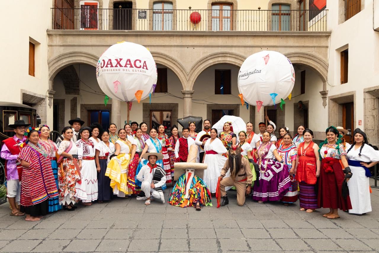 En el Museo de la Ciudad de México se anunciaron las actividades que habrá en la Guelaguetza 2026 (X / Salomón Jara Cruz)