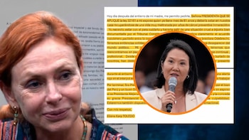 Eliane Karp ruega a Keiko Fujimori por gracia presidencial para Alejandro Toledo tras muerte de su madre: “Mi esposo está muy enfermo”
