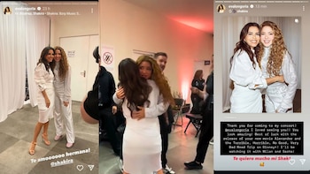 Shakira y Eva Longoria protagonizaron