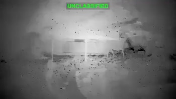 Estados Unidos destruyó una torre de vigilancia que el régimen de Irán usaba para atacar el estrecho de Ormuz