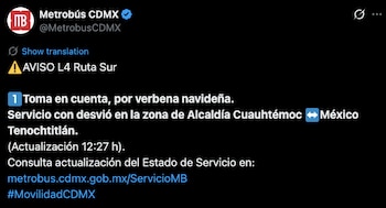 Avance en tiempo real de