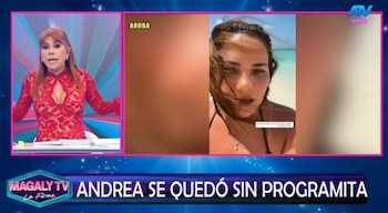Magaly Medina cuestiona a Andrea Llosa: “No hay que ser conformistas en la vida”. Captura: Magaly Tv La Firme.