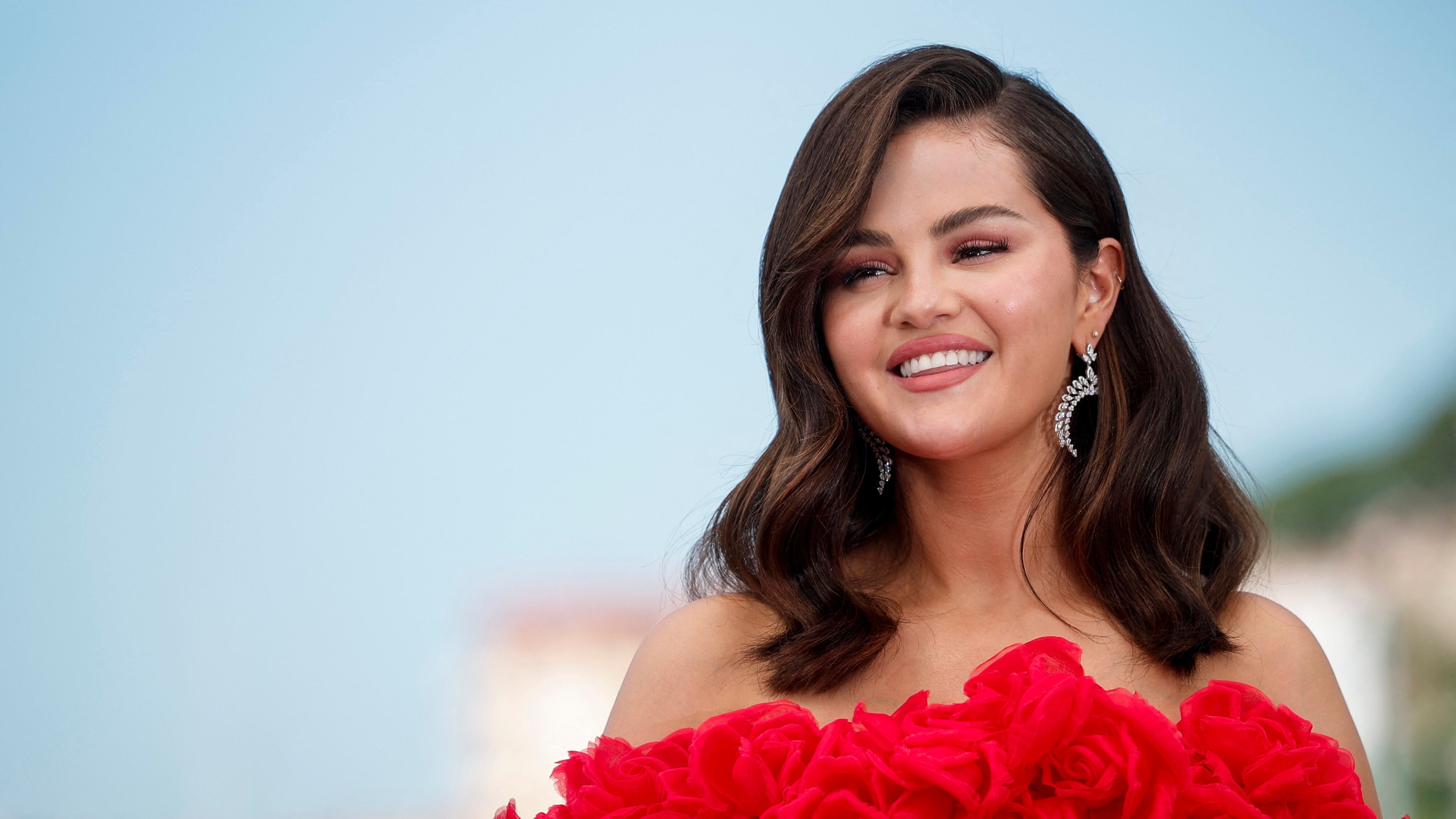 Cast member Selena Gomez poses during a photocall for the film 