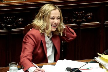 La primera ministra de Italia,