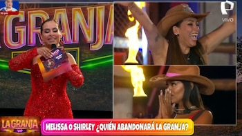 Melissa Klug celebra su eliminación de ‘La Granja VIP. Panamericana.