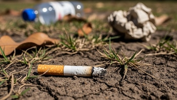 Humo y colillas de cigarrillo: cuáles son los efectos contaminantes del tabaco