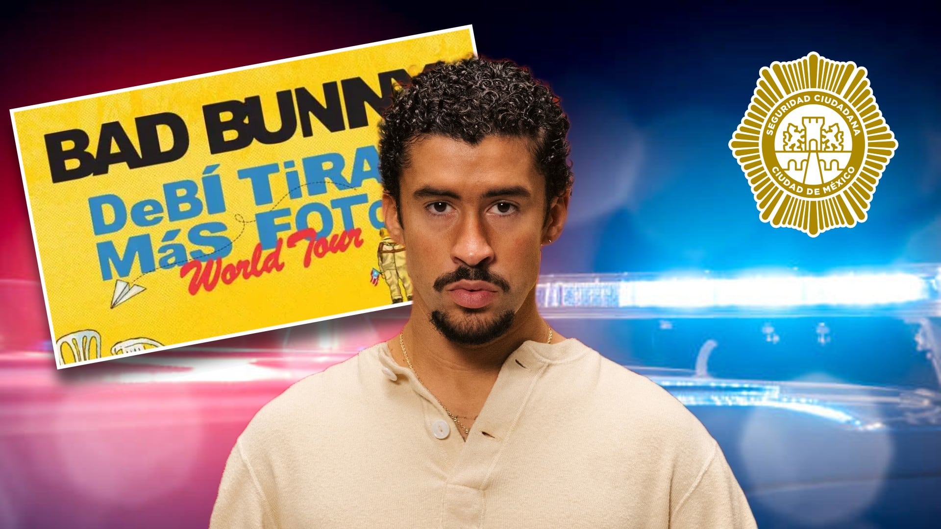 La SSC desplegó un operativo especial durante los días del concierto. Diseño: (Jesús Tovar Sosa/Infobae)