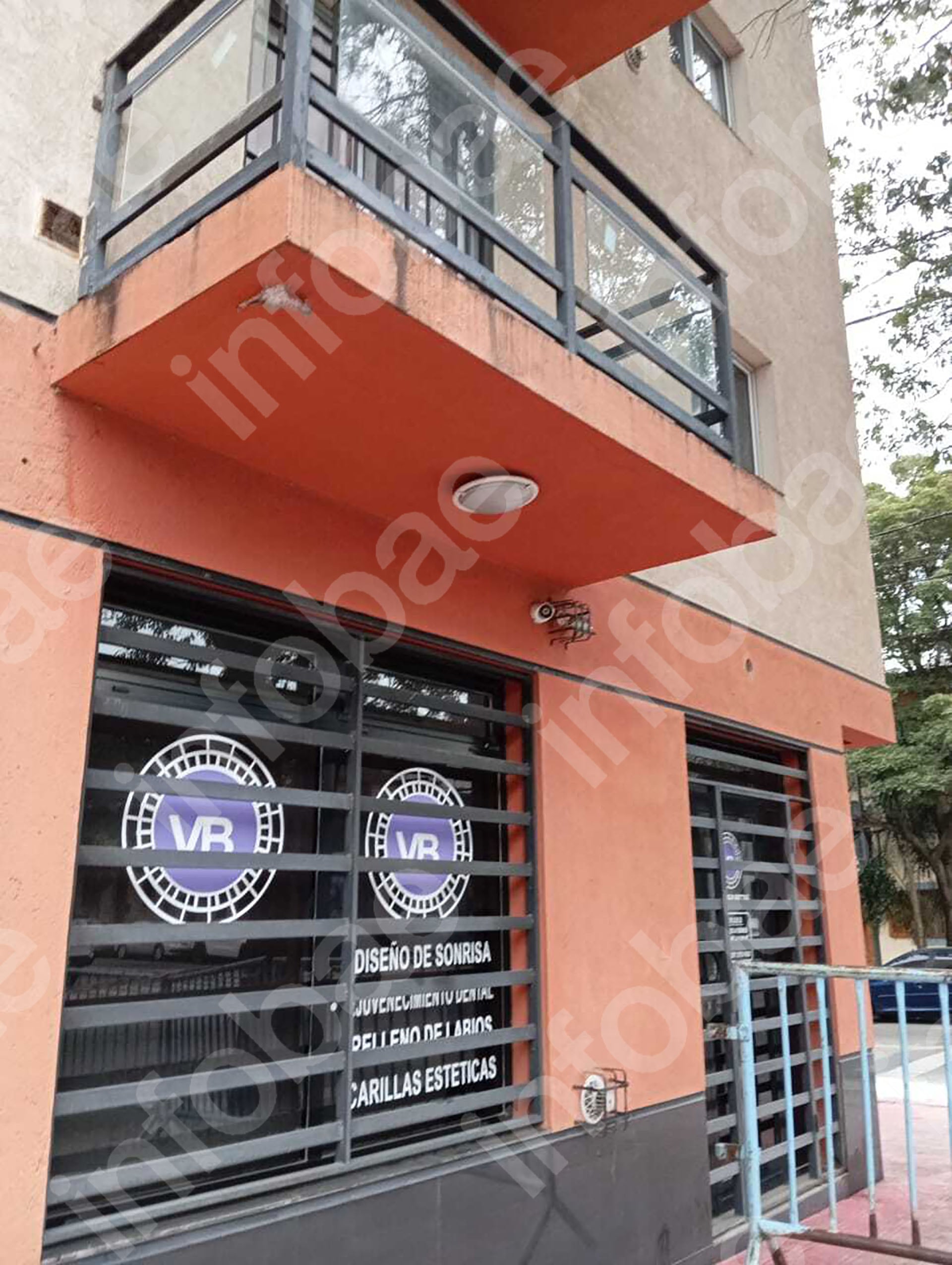 La cámara de seguridad ubicada frente al domicilio que captó la última imagen de Agostina Vega