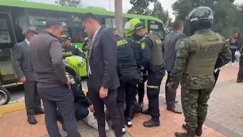 Balacera en el sector del CAN en Bogotá: en un intento de robo uno de los delincuentes resultó herido