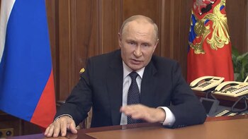 Vladimir Putin dispuso una ‘movilización