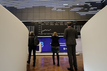 La Bolsa de Frankfurt en