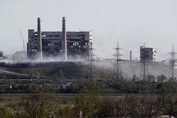 La planta siderúrgica Azovstal en Mariupol
