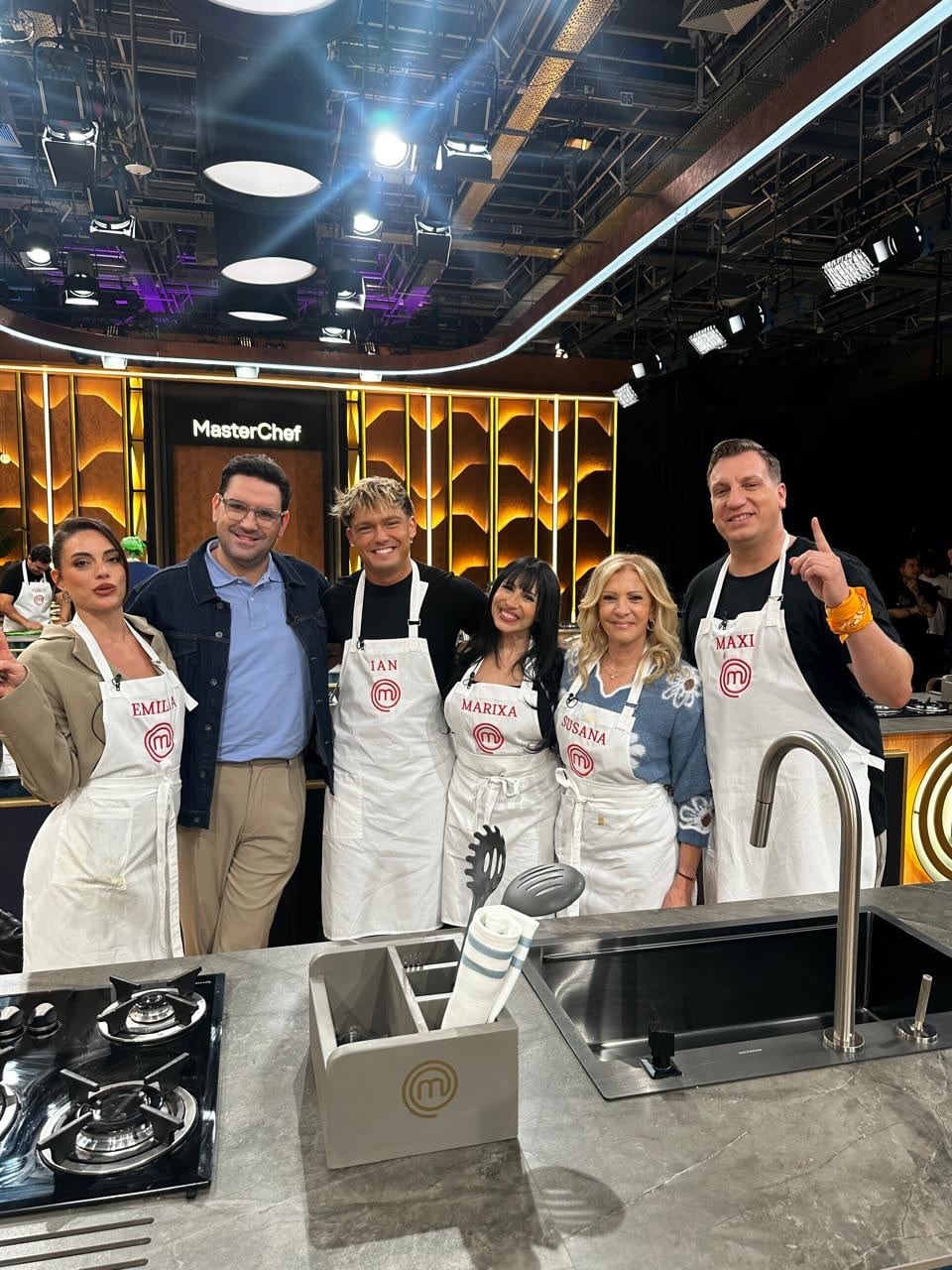 Maxi López compartió fotos en su balance de año sobre su destacada participación en MasterChef Celebrity