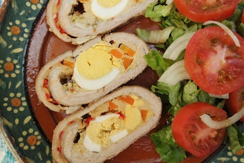 El arrollado de pollo es