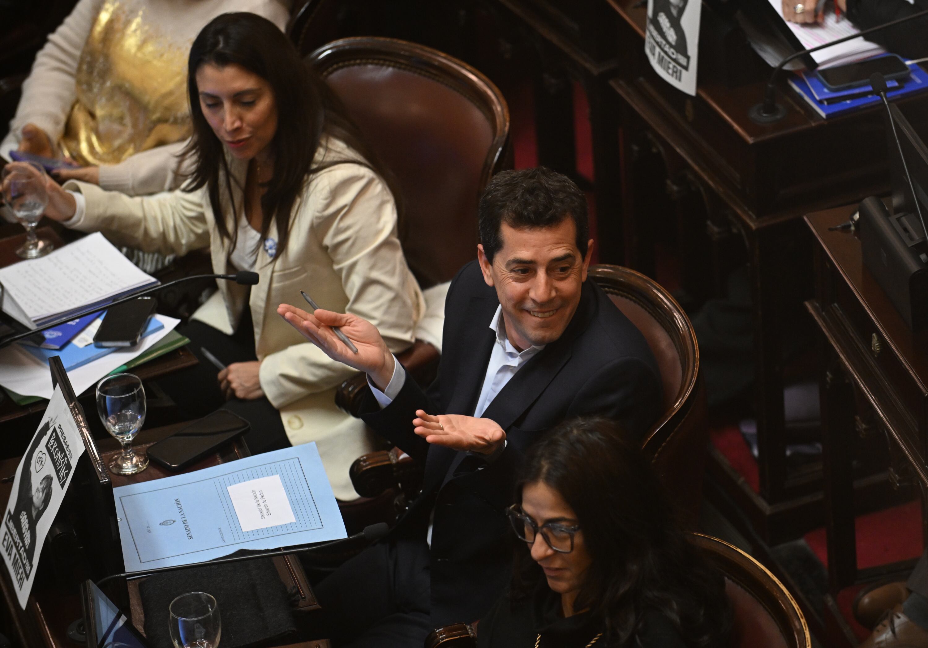 El legislador cristinista y titular de la comisión de Educación del Senado, Eduardo De Pedro. El año pasado tardó casi seis meses en activar el trabajo en dicho Cuerpo
