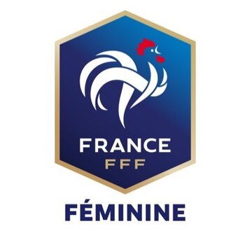 Escudo de la selección femenina de Francia. | Foto: @equipedefranceF