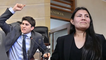 Wadith Manzur y Karen Manrique