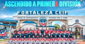 Fortaleza celebró su ascenso a