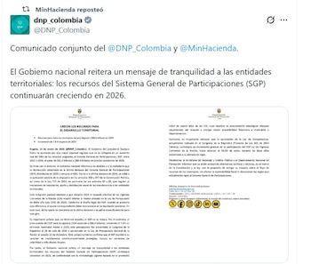 El Gobierno Petro pidió tranquilidad