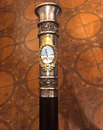 El bastón del próximo presidente